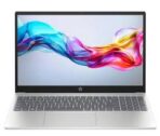 HP 15-fd0558nia Laptop, 15.6″ Full HD Display, Intel Core i7-1355U Processor, 8GB RAM, 512GB SSD, Intel® Iris® X Graphics, Free DOS, English Keyboard, Natural Silver | BL8P8EA