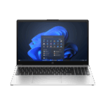 HP 250R G10 Intel Core 3 100U Laptop - 8GB RAM, 512GB SSD, 15.6" FHD, FreeDOS, Turbo Silver | Reliable Everyday Performance