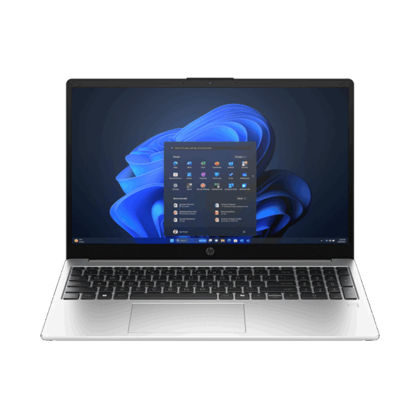 HP 250R G10 Intel Core 3 100U Laptop - 8GB RAM, 512GB SSD, 15.6" FHD, FreeDOS, Turbo Silver | Reliable Everyday Performance