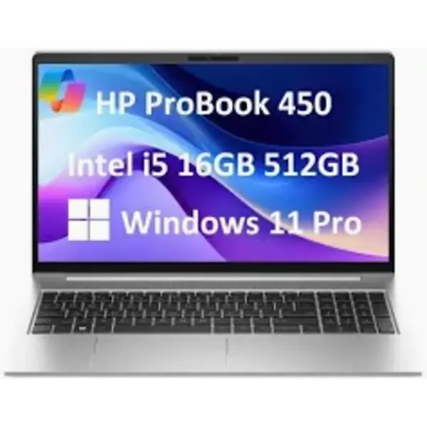 HP ProBook 450 G10 Intel Core i5-1335U, 16GB RAM, 512GB SSD, 15.6