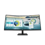 HP P34hc G4 34" WQHD USB-C Curved Monitor | 3440x1440 Ultrawide, 100Hz, 65W Power Delivery, Built-in Speakers, Adjustable Stand - 21Y56AS