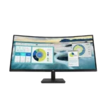 HP P34hc G4 34" WQHD USB-C Curved Monitor | 3440x1440 Ultrawide, 100Hz, 65W Power Delivery, Built-in Speakers, Adjustable Stand - 21Y56AS