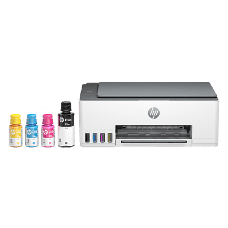 Discover the HP Smart Tank 582 All-in-One Printer (4A8D6A). This reliable wireless ink tank printer delivers low-cost printing, scanning, and copying with up to 18,000 black or 6,000 color pages of ink included. Perfect for home, students, and small offices with self-healing Wi-Fi, easy mobile printing, and crisp HP quality. Fast setup and cartridge-free convenience