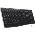 Logitech K270 Wireless Keyboard - Black