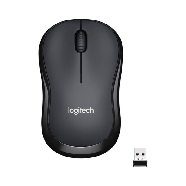 Logitech M221 Silent Wireless Mouse - Charcoal