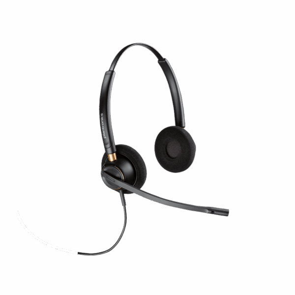 Poly HW520 Encore Pro Stereo Wideband Headset - Noise Cancelling with Quick Disconnect (QD)
